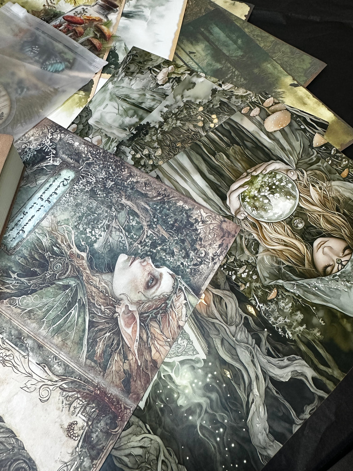 The Wychwood Junk Journal Bundle ~ Fantasy Forest Journaling Kit