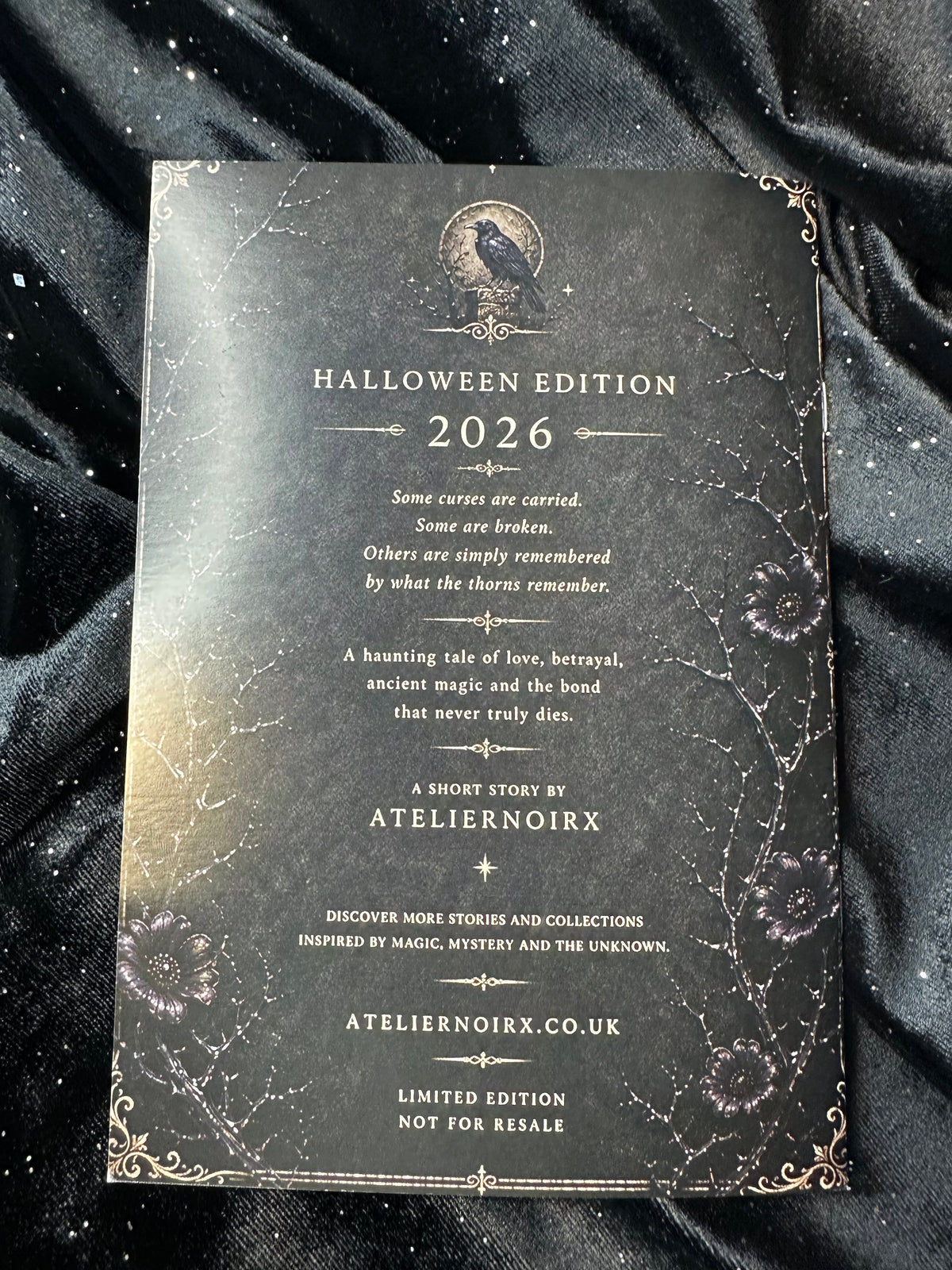 Limited Edition Halloween Yarn Bundle | What the Thorns Remember