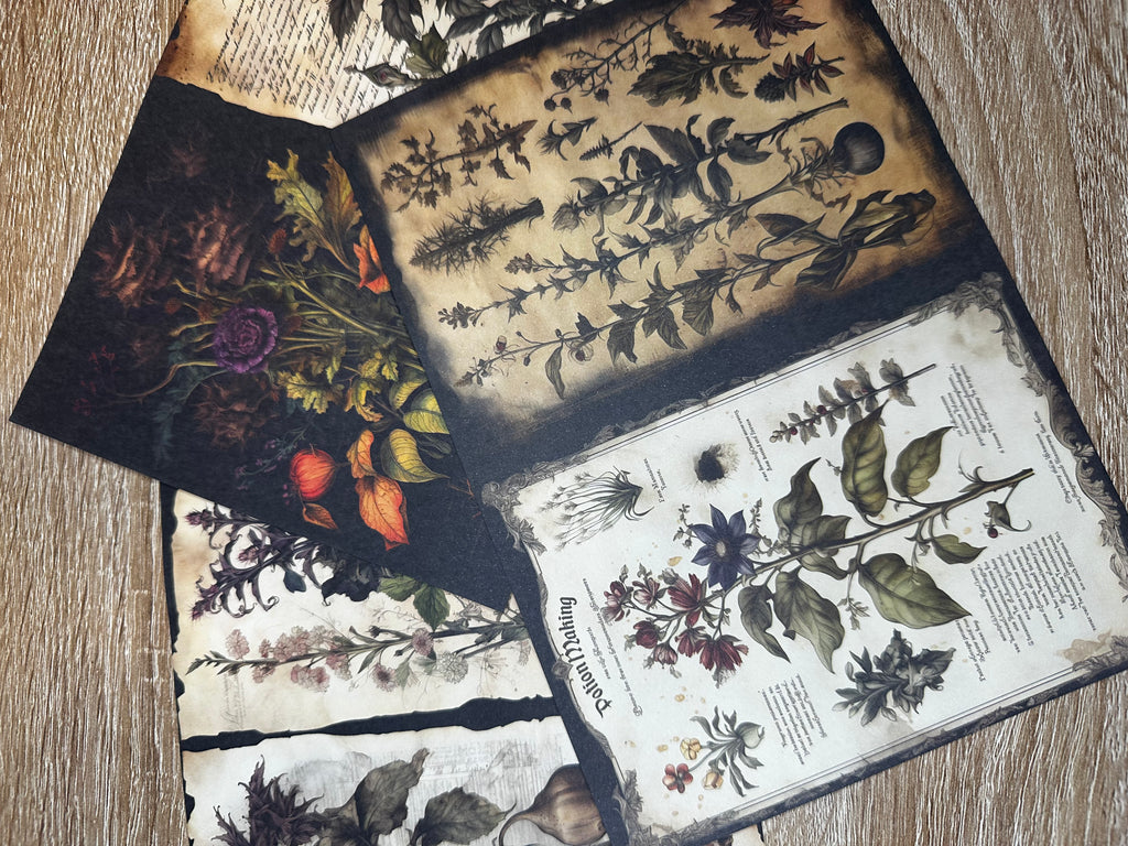The Wychwood Junk Journal Bundle ~ Fantasy Forest Journaling Kit