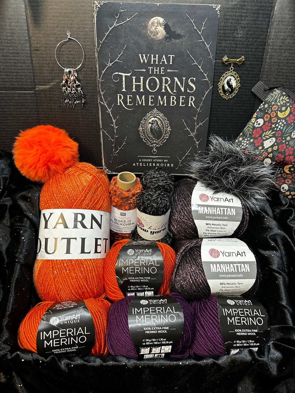 Limited Edition Halloween Yarn Bundle | What the Thorns Remember