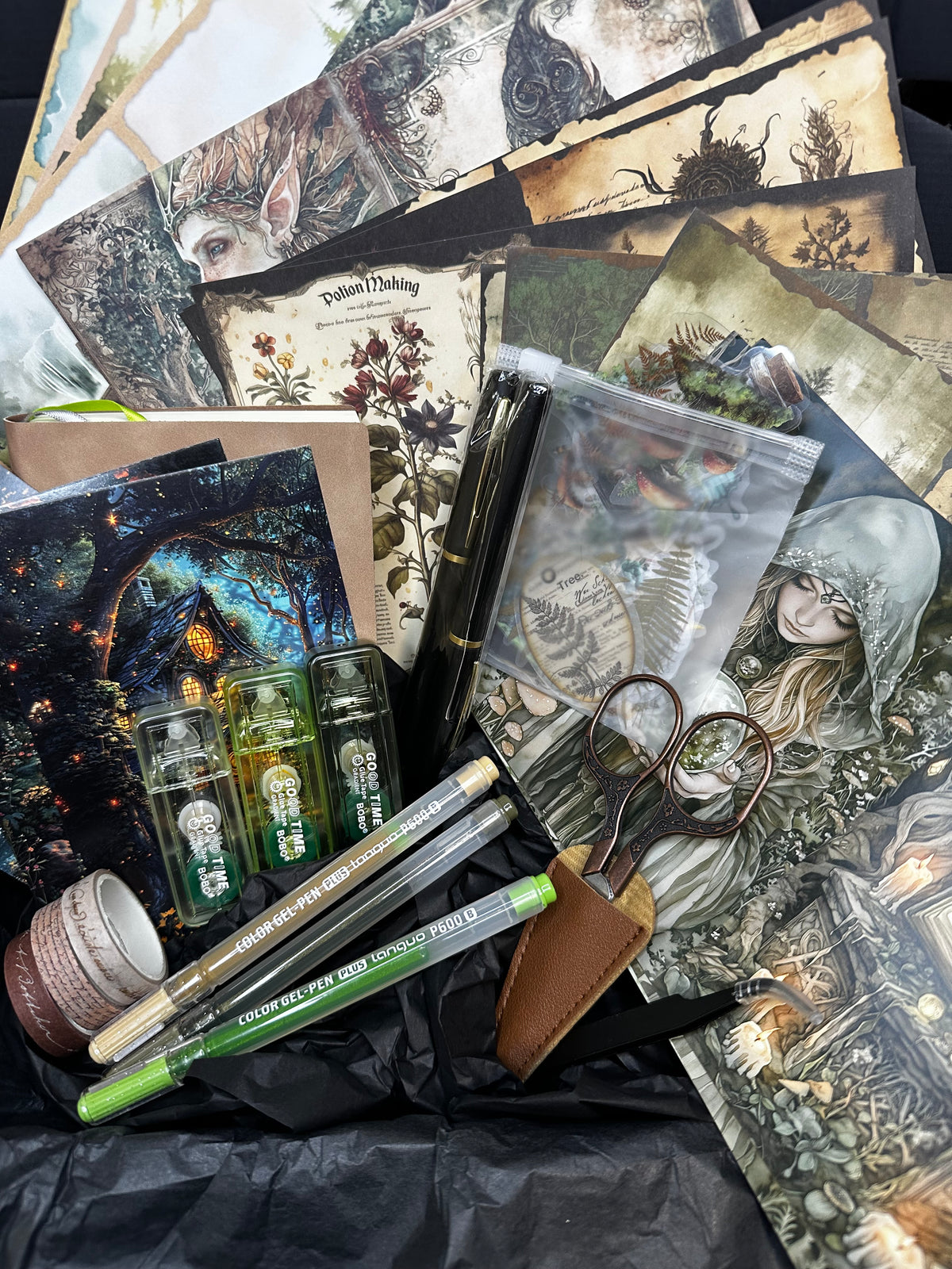 The Wychwood Junk Journal Bundle ~ Fantasy Forest Journaling Kit