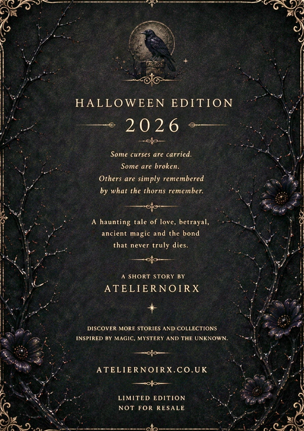 What the Thorns Remember | A Gothic Halloween Short Story – Digital Edition