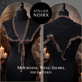 Mourning Wing Shawl - Crochet Pattern